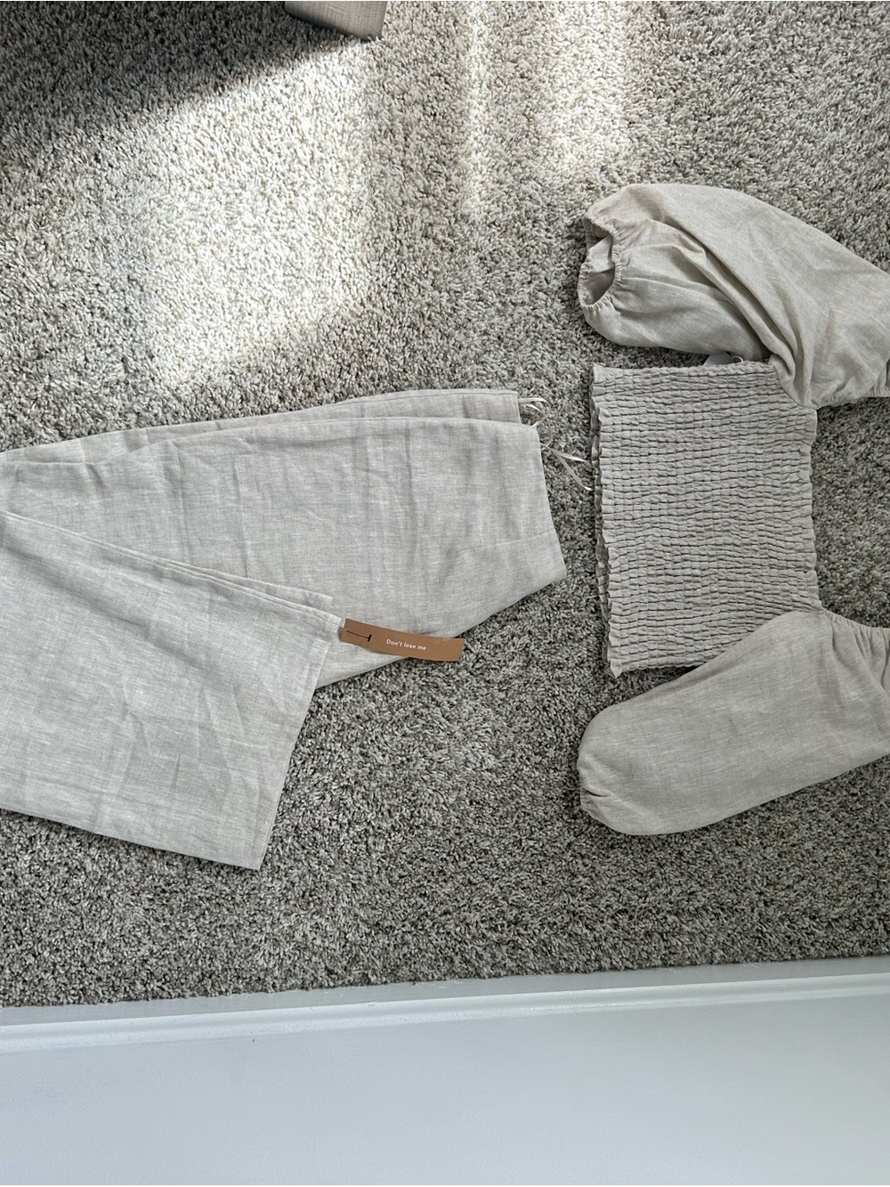 Reformation Scarlett Linen Two Piece Set - Picture 3 of 8